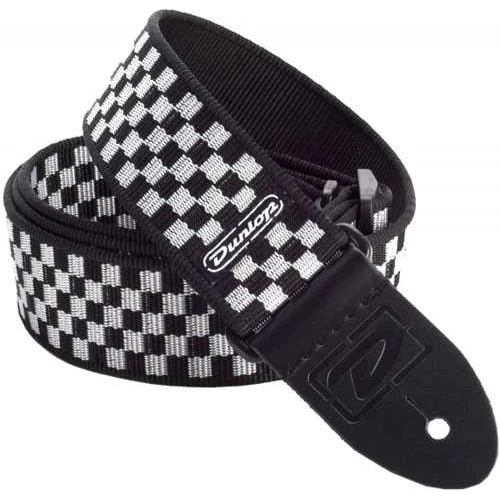 Jim Dunlop Black & White Check Gitar Askısı 2