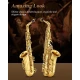 Eastar AS-II Student Mi Bemol Alto Saksafon (Gold Lacquer) 2