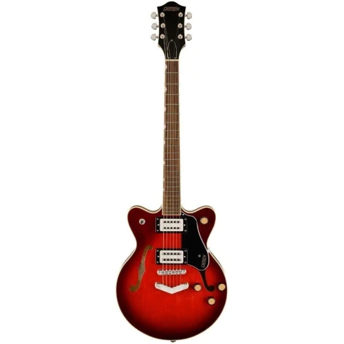 Gretsch G2655 Streamliner CB JR DC Claret Burst Elektro Gitar 1