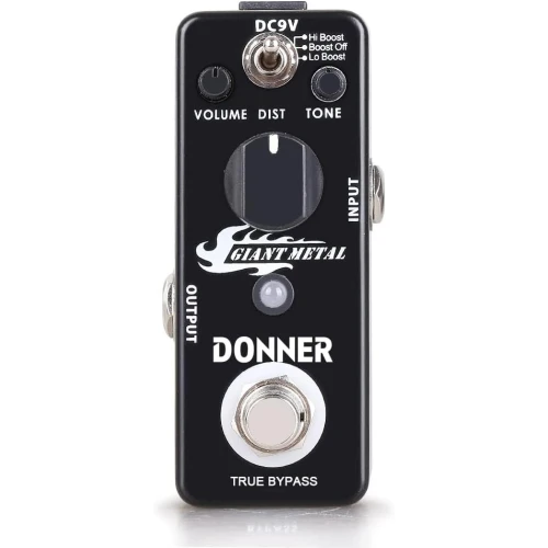 Donner Giant Metal Distortion Pedalı (Boost Distortion) 3
