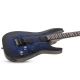Schecter Omen Elite-6 FR Elektro Gitar (See-thru Blue) 2