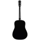 Fender CD-60S Dreadnought Black Akustik Gitar 3