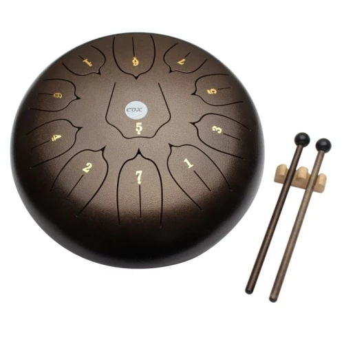 Cox Steel Tongue Drum (Kahverengi) 3