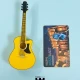 2 Adet Mini Gitar Biblosu - Sarı 3