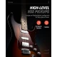 Donner DST-152 Full-Size ST Elektro Gitar Seti (Sunburst) 4