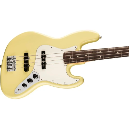 Fender Player II Jazz Bass Gülağacı Klavye Hialeah Yellow Bas Gitar 4