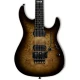 ESP E-II SN-II Nebula Black Burst Elektro Gitar 1