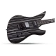 Schecter Synyster Custom-S FR Elektro Gitar (Gloss Black & Silver Pin Stripes) 4