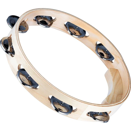 Meinl AE-ATA1S Ash Shell Steel Jingle 1-row 10" Artisan Tamburin 1