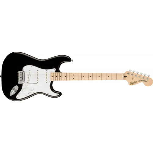 Squier Affinity Stratocaster Akçaağaç Klavye Black Elektro Gitar 1