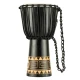 Meinl HDJ1-M Carving African Style 10" Djembe (Dark Brown) 2