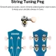 Donner DUS-10B Soprano Ukulele Seti (Mavi) 2