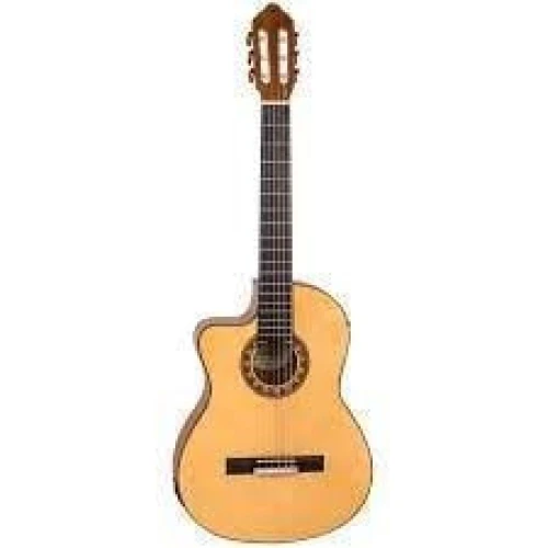 Valencia Vc304cel Elektro Klasik Gitar Solak Cutaway 4/4 Naturel 3