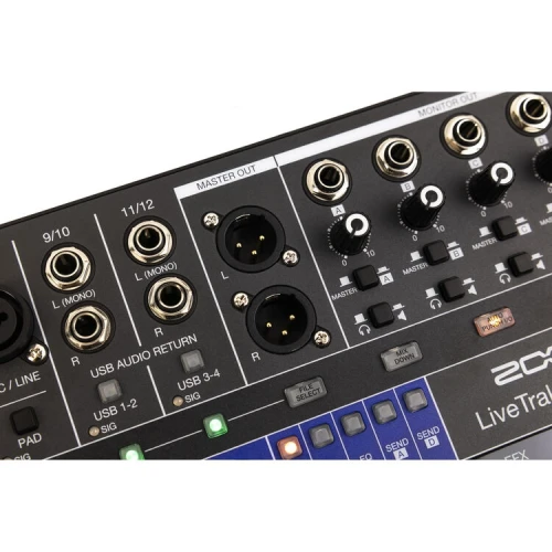 Zoom LiveTrak L12next Dijital Mikser & Multi-Track Recorder 7