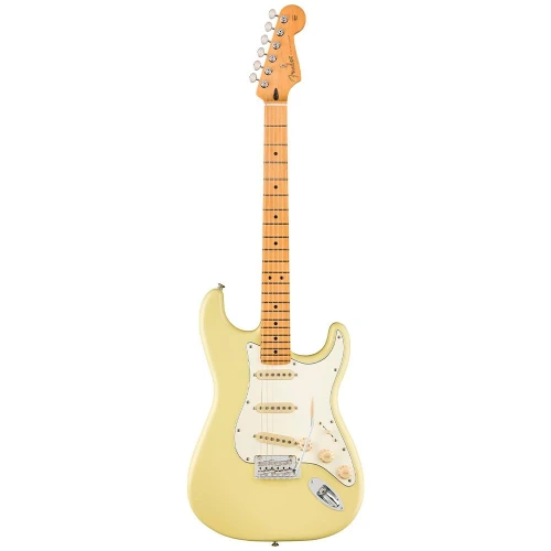 Fender Player II Stratocaster Akçaağaç Klavye Hialeah Yellow Elektro Gitar 1