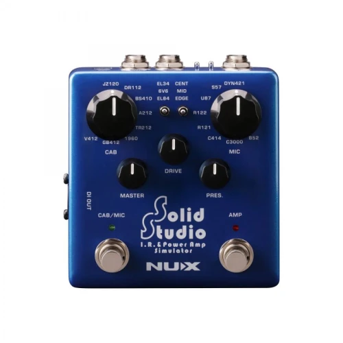 Nux Solid Studio IR ve Power Amfi Simulatorü 3