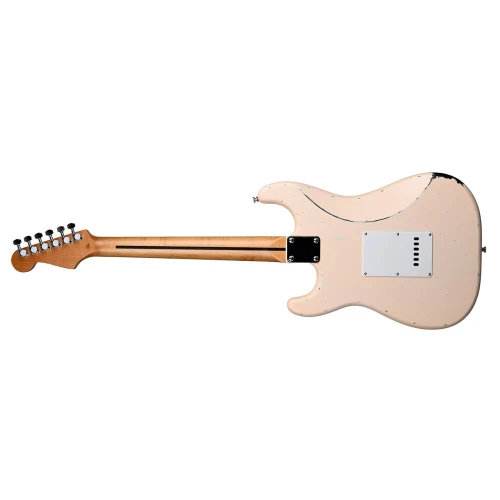 Lea RLC-100 SP Limited Edition Heavy Relic Elektro Gitar (Shell Pink) 4