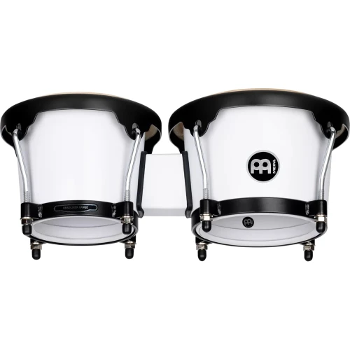Meinl Journey Series 6 1/2" Macho & 7 1/2" Hembra Molded ABS Bongo (Bright White) 1/2+ 7 1/2 Hb50wh 2