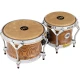Meinl Woodcraft Series 7 - 9" Bongo Set (Zebra Finished Ash) 1