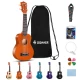 Donner DUS-10M Soprano Ukulele Seti (Maun) 1