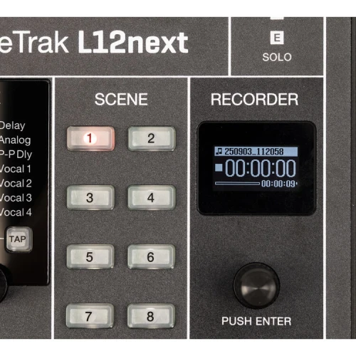 Zoom LiveTrak L12next Dijital Mikser & Multi-Track Recorder 9