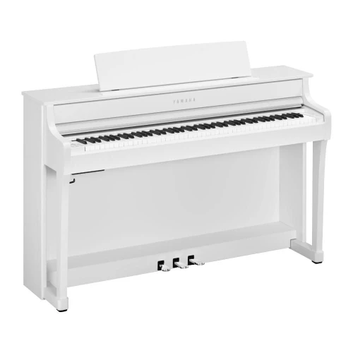 Yamaha Clavinova CLP845WH Dijital Piyano (Beyaz) 1