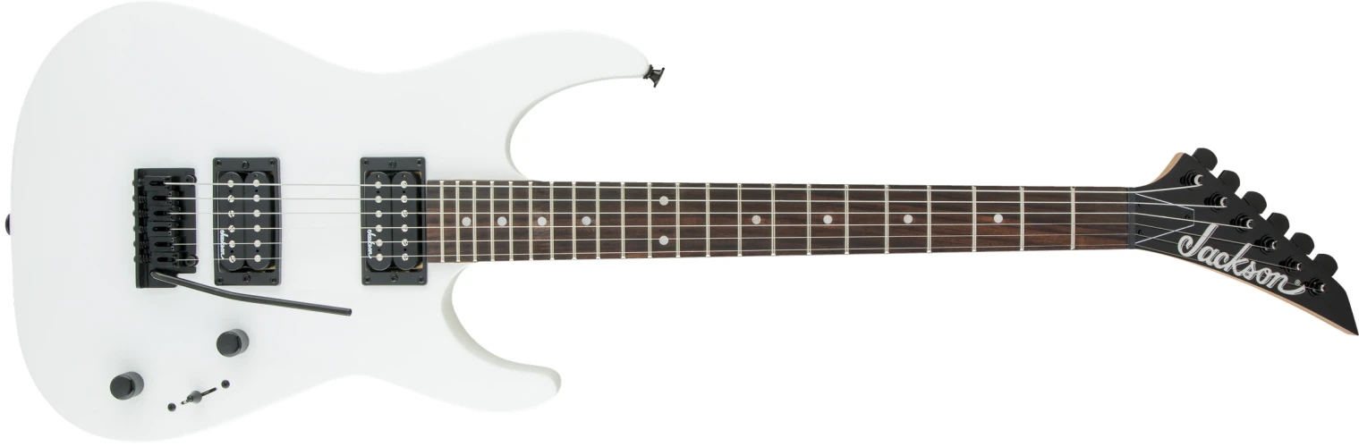 Jackson JS Dinky JS11 Amaranth Klavye Snow White Elektro Gitar 6