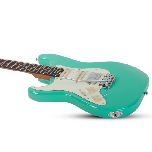 Schecter Nick Johnston Traditional Solak Elektro Gitar (Atomic Green) 3