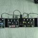 Analog pedallar + çoklu adaptörü + el yapımı pedalboard 7