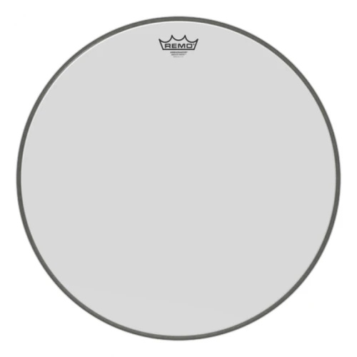 REMO BR-1222-00 22 inç AMBASSADOR® Beyaz Bas Davul Derisi 1