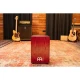 Meinl MCAJ100BK-TRF Frontplate Cajon (Tango Red Fade) 9