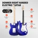 Donner DST-100L ST Elektro Gitar (Sapphire Blue) 3
