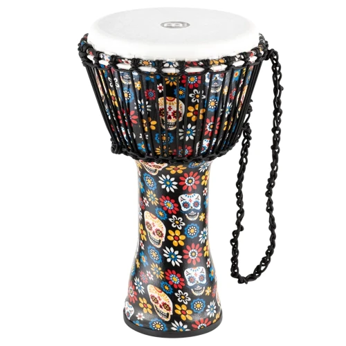 Meinl PADJ7-M-F Travel Series 10" Djembe (Day Of The Dead Finish) 2
