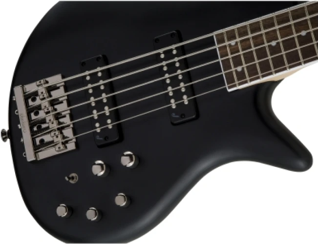 Jackson JS Spectra Bass JS3V Laurel Klavye Satin Black Bas Gitar 6