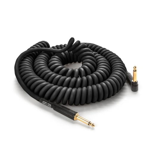 MXR DCICB30R Blk Ra Right/straight Coil Kablo (9 Metre) 3