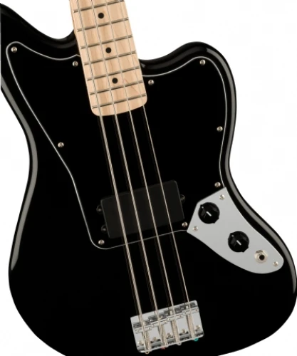 Squier Affinity Jaguar Bass H Akçaağaç Klavye Black Bas Gitar 4