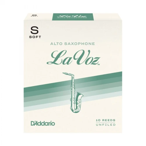 D\'Addario Woodwinds La Voz RJC10SF Alto Saksafon Kamışı Soft 3