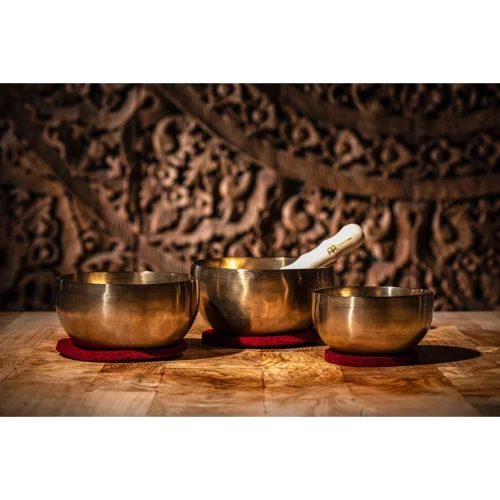 Meinl Sonic Energy SB-U-1950 Universal Singing Bowl Set 500/700/750G (3 Parça) 7