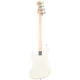 Fender Standard Jazz Bass Laurel Klavye Olympic White Bas Gitar 2