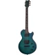 Schecter Solo-II Standard Elektro Gitar (Ocean Blue Burst Burl) 1