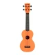 Kala Waterman Recycled Soprano Ukulele (Sunset Orange) 1