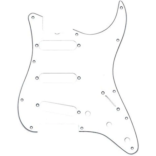 Fender Stratocaster S/S/S 11-Hole Vintage Mount with Truss Rod Notch White 3-Ply Pickguard 2