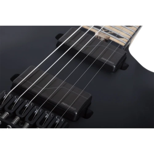 Schecter C-1 SLS Custom Elektro Gitar (Satin Black) 4
