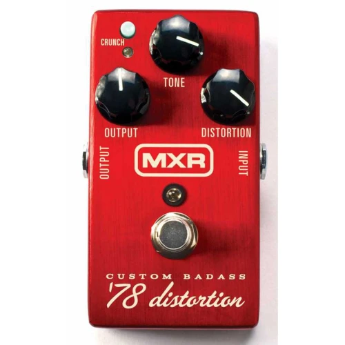MXR M78 Custom Badass '78 Distortion Pedalı 1