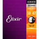 Elixir 11002 Nanoweb 80/20 Bronze Akustik Gitar Teli (10-47) 1