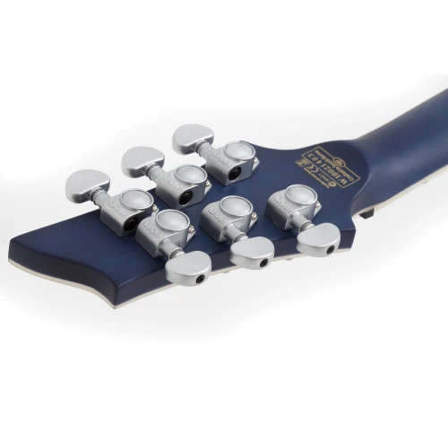 Schecter C-1 Platinum Elektro Gitar (Thru Midight Blue) 6