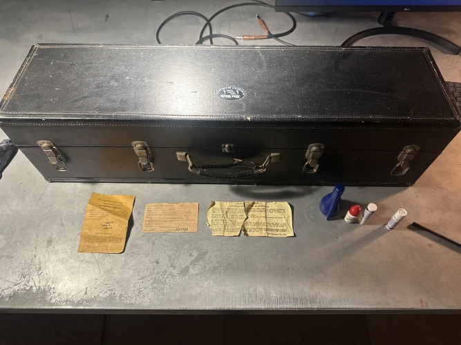 GETZEN “300” SERIES Bb VALVE TROMBONE VE ÇANTASI #398 3