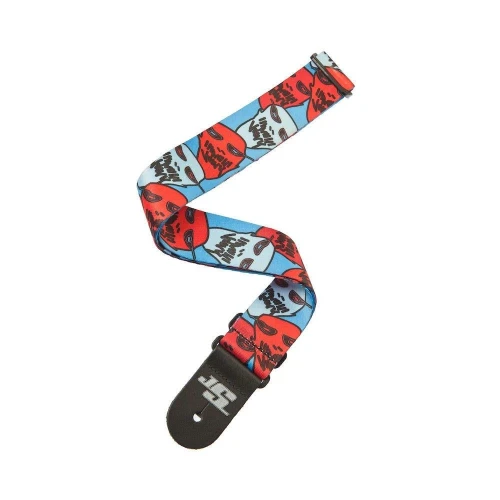 Planetwaves 50JS11 Gitar Askısı, Dokuma, Joe Satriani Ghost 3