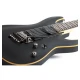 Schecter Demon-6 FR SBK Elektro Gitar (Aged Black Satin) 3