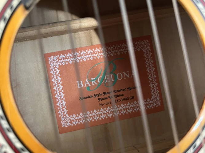 Barcelona Gitar LC3900 5